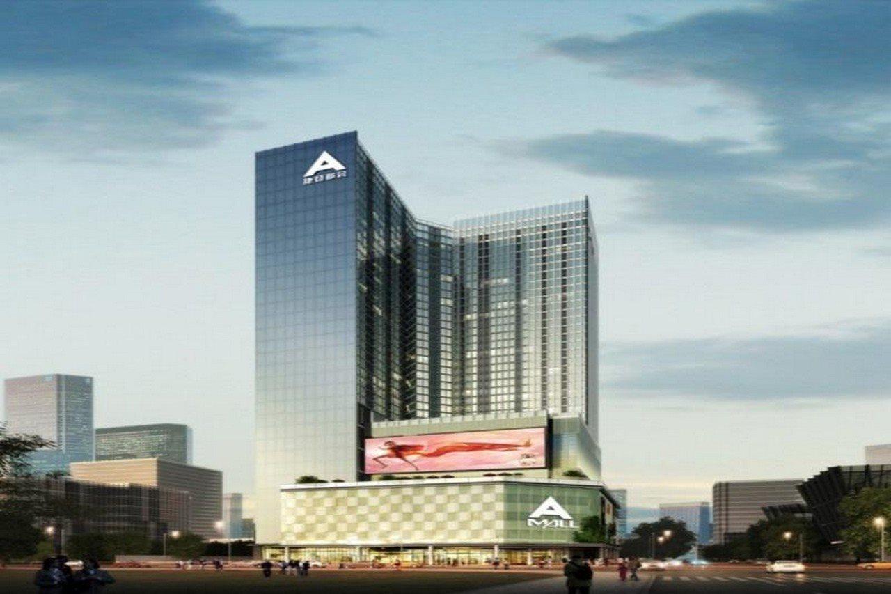 גואנגג'ואו Aoyou International Apartment Hotel A Mall Brunch מראה חיצוני תמונה