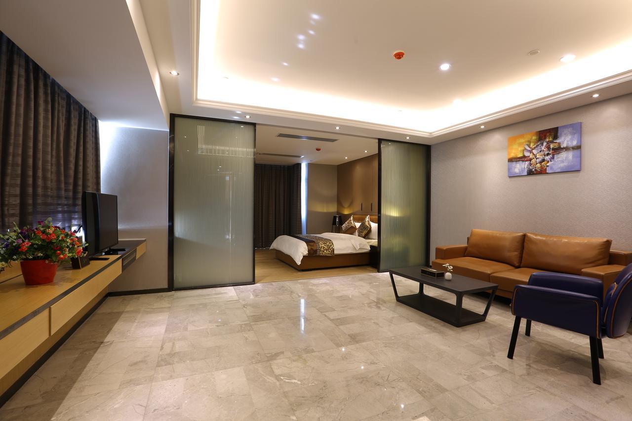 גואנגג'ואו Aoyou International Apartment Hotel A Mall Brunch מראה חיצוני תמונה