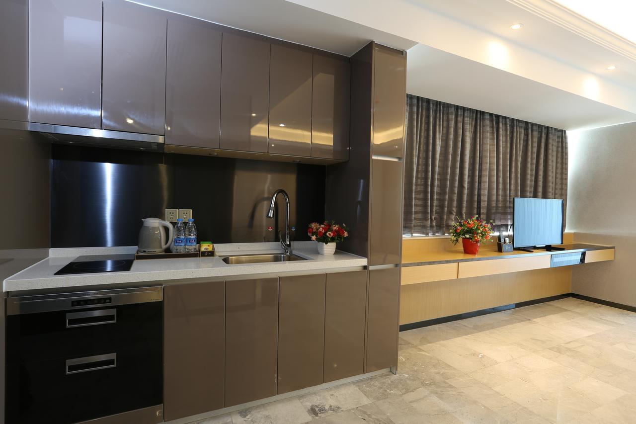 גואנגג'ואו Aoyou International Apartment Hotel A Mall Brunch מראה חיצוני תמונה