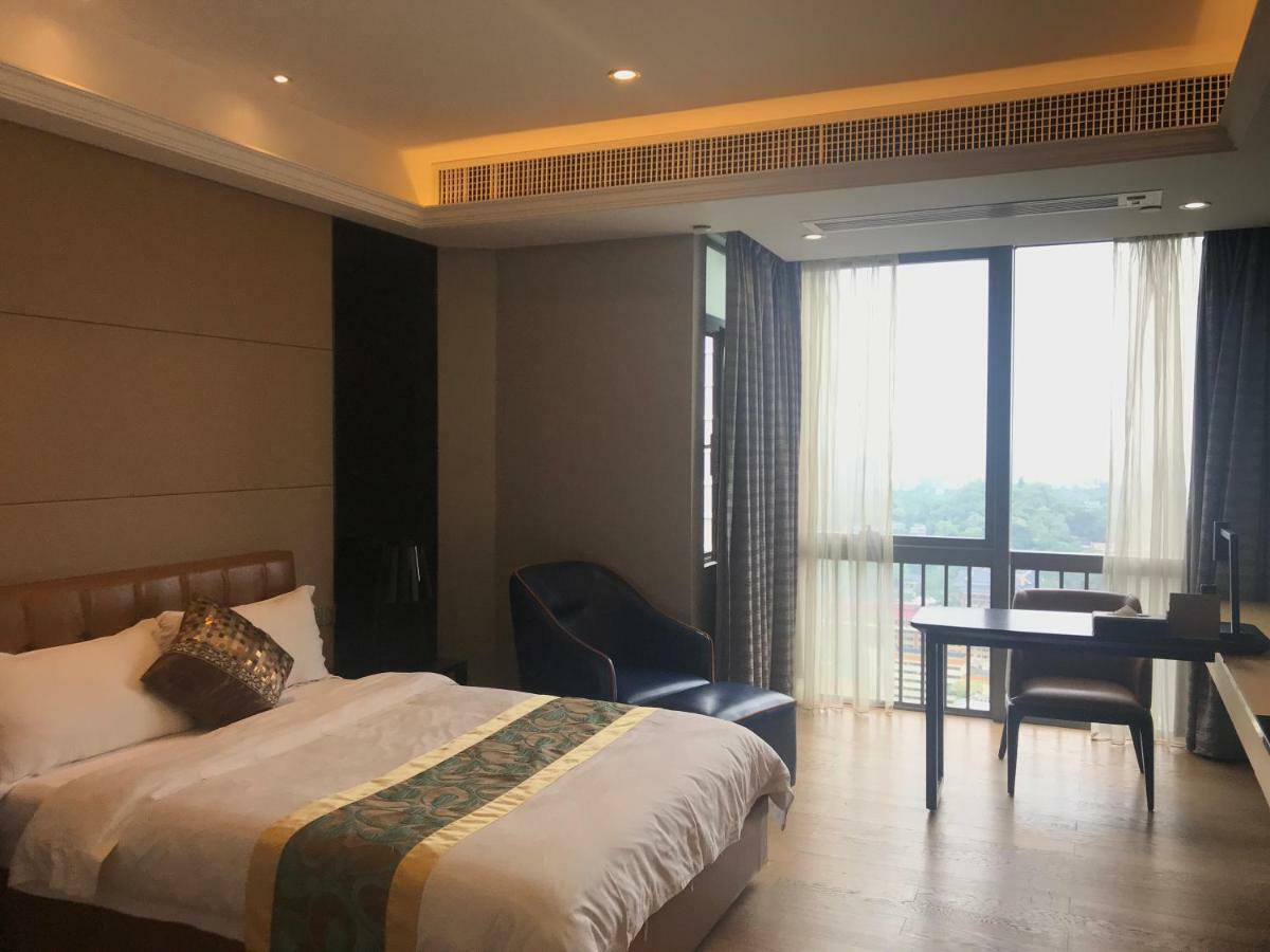 גואנגג'ואו Aoyou International Apartment Hotel A Mall Brunch מראה חיצוני תמונה